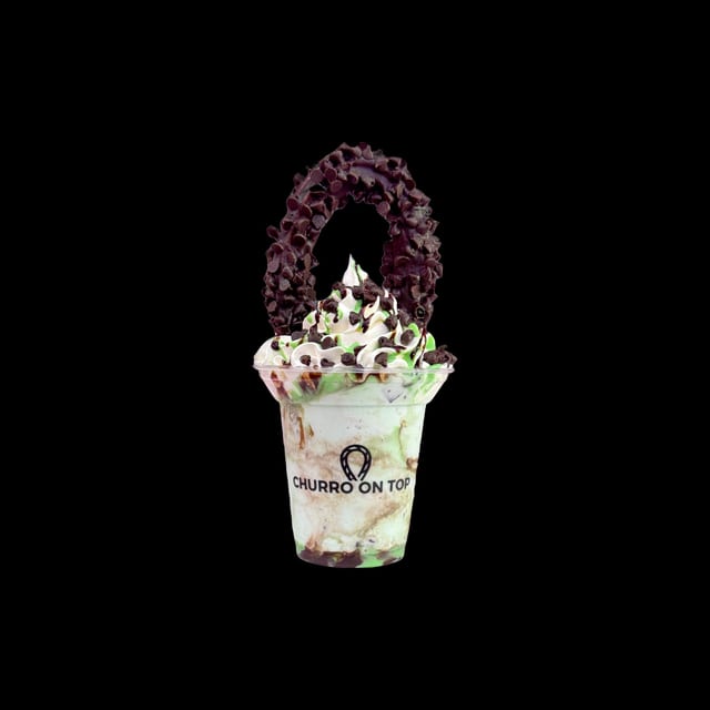 Mint Avalanche Ice Cream.